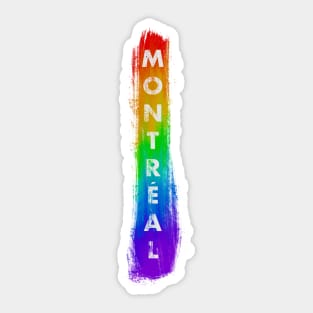 Montreal - LGBTQ Sticker